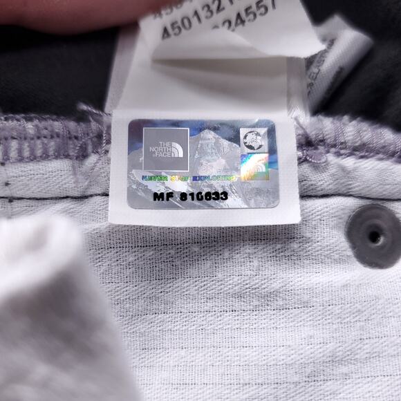 The North Face Corduroy Pants Womens 8 Brown/Gray Stretch Zip Fly Outdoor Casual - Picture 12 of 12